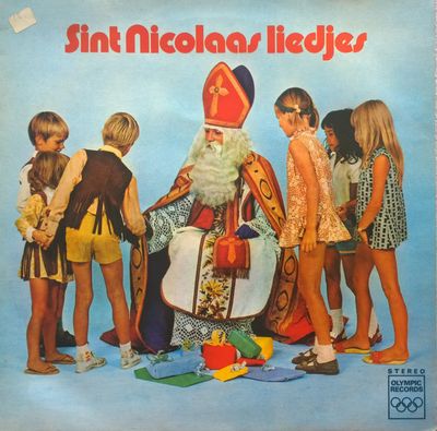 Kinderkoor Pippeloentje - Sint Nicolaas Liedjes (LP) Vinyl Zeer Goed / Hoes Goed "VINYLSINGLES.NL"