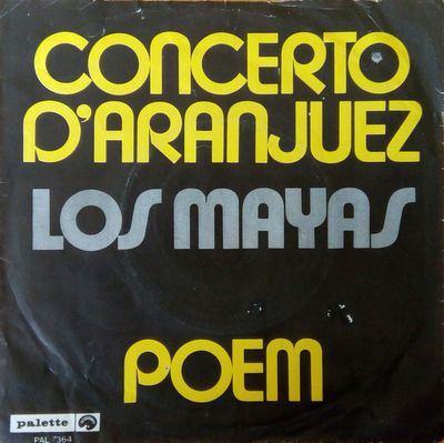 Los Mayas - Concerto D'Aranjuez Vinyl Singles Media VG+ / Sleeve G+