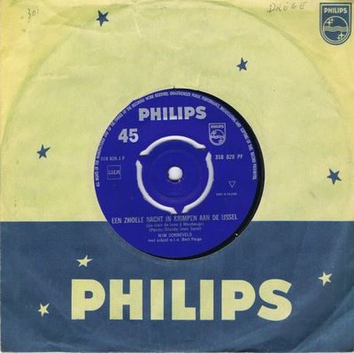 Wim Sonneveld - Een Zwoele Nacht In Krimpen Aan De IJssel Vinyl Singles Vinyl (VG) <br> Hoes Generic