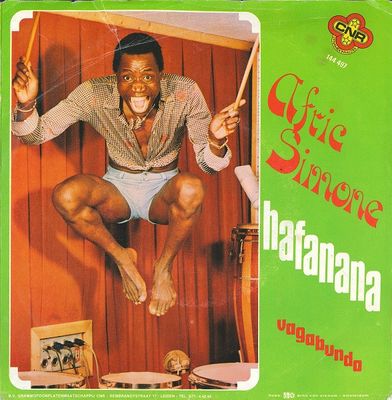 Afric Simone - Hafanana Vinyl Singles Vinyl Zeer Goed / Hoesje Goed "VINYLSINGLES.NL"