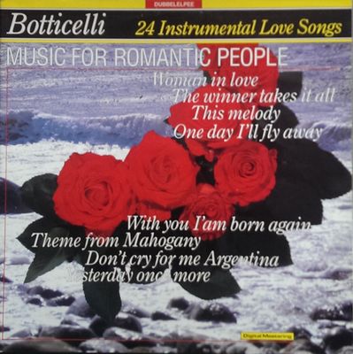 Botticelli And His Orchestra - Music For Romantic People - 24 Instrumental Love Songs (LP)