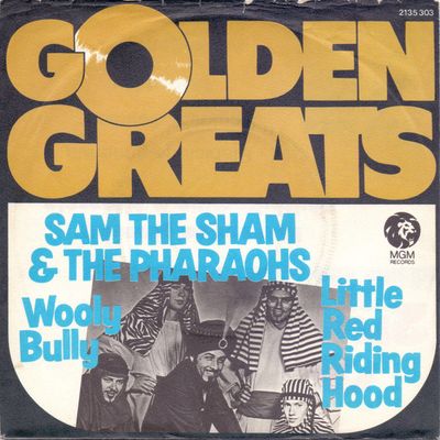 Sam The Sham & The Pharaohs - Wooly Bully Vinyl Singles Vinyl Zeer Goed / Hoesje Goed "VINYLSINGLES.NL"