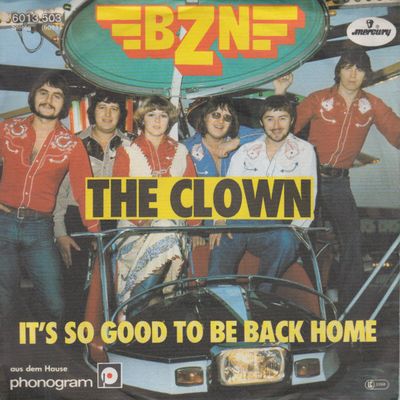 BZN - The Clown Vinyl Zeer Goed / Hoesje Goed "VINYLSINGLES.NL"