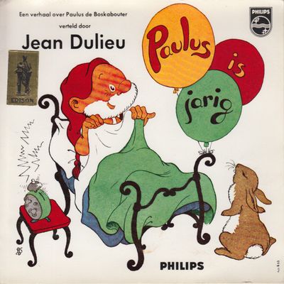 Jean Dulieu - Paulus Is Jarig Vinyl Singles Vinyl (VG) <br> Hoes (G+)