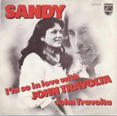 Sandy - I'm So In Love With John Travolta Vinyl Singles Vinyl Zeer Goed / Hoesje Plakband "VINYLSINGLES.NL"