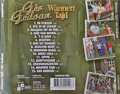 Ger Gedoan - Wannen Tajd (CD) Compact Disc Goede Staat