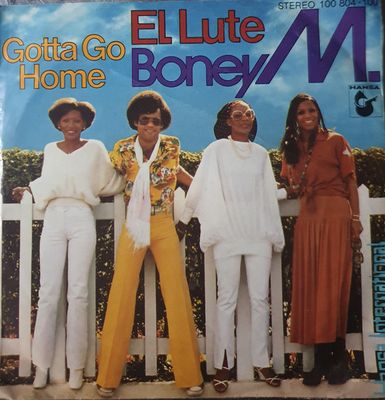 Boney M. - El Lute Vinyl Zeer Goed / Hoesje Goed "VINYLSINGLES.NL"