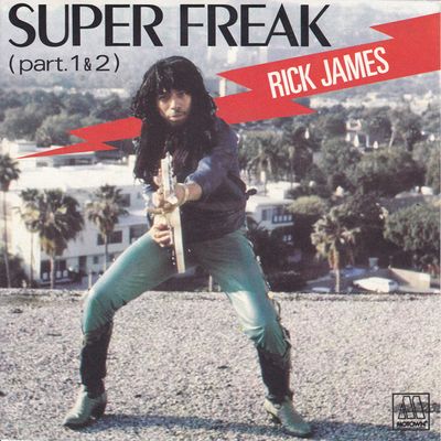 Rick James - Super Freak (Part.1&2) Vinyl Singles Vinyl (VG) <br> Hoes (G+)