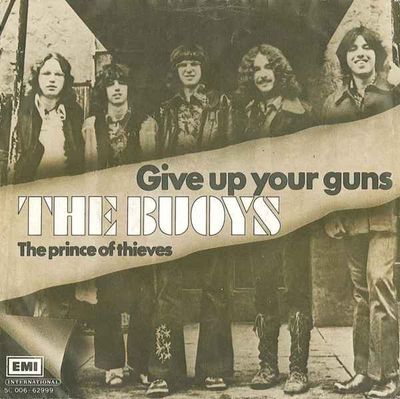 Buoys - Give Up Your Guns Vinyl Singles Vinyl (VG) <br> Hoes (G+)