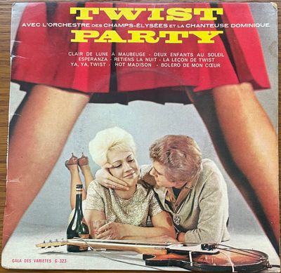 Orchestre Des Champs Elysées - Twist Party Vinyl Singles Vinyl (VG) <br> Hoes (G+)