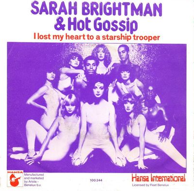 Sarah Brightman - I Lost My Heart To A Starship Trooper Vinyl Singles Media VG+ / Sleeve G+