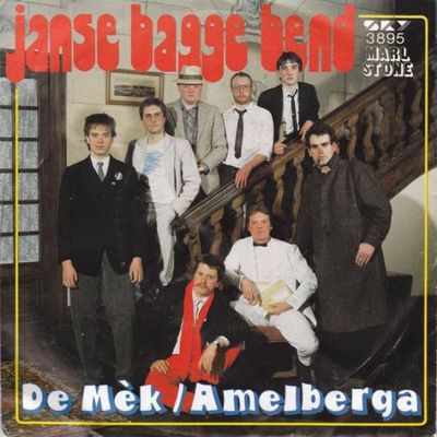 Janse Bagge Bend - De Mek Vinyl Singles Media: VG <br> Hoes: G+