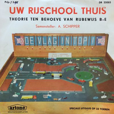 Unknown Artist - Uw Rijschool Thuis Vinyl Singles Vinyl (VG) <br> Hoes (G+)
