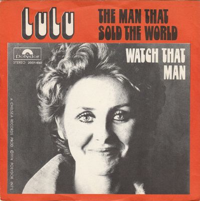 Lulu - The Man Who Sold The World Vinyl Singles Media VG+ / Sleeve G+