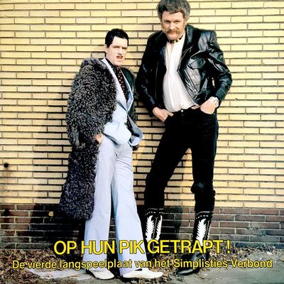 Simplisties Verbond - Op Hun Pik Getrapt! (LP) Vinyl LP Vinyl Zeer Goed / Hoesje Goed "VINYLSINGLES.NL"
