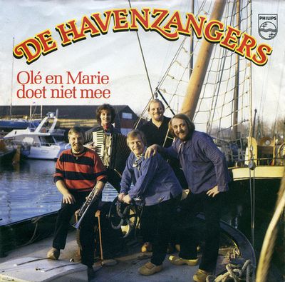 Havenzangers - Olé En Marie Doet Niet Mee Vinyl Singles Vinyl Zeer Goed / Hoesje Goed "VINYLSINGLES.NL"