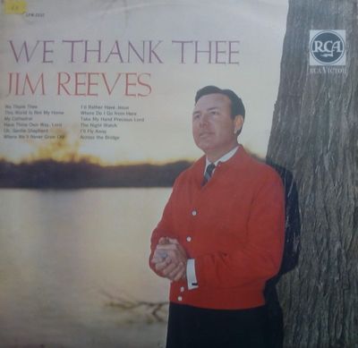 Jim Reeves - We Thank Thee (LP)