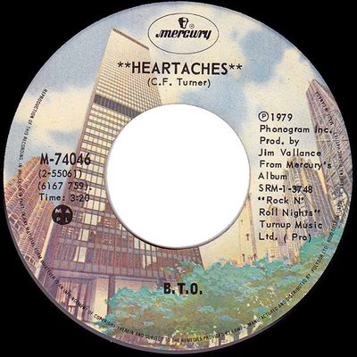 Bachman-Turner Overdrive - Heartaches