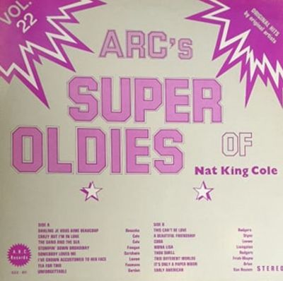 Nat King Cole - Arc's Super Oldies Of Nat King Cole Vol. 22 (LP)