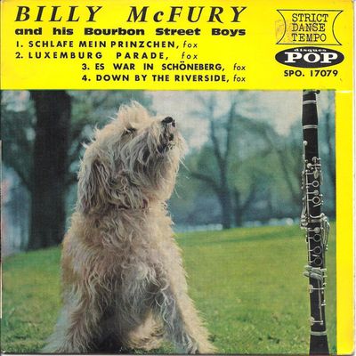Billy McFury And His Bourbon Street Boys - Schlafe Mein Prinzchen Vinyl Singles Vinyl (VG) <br> Hoes (G+)