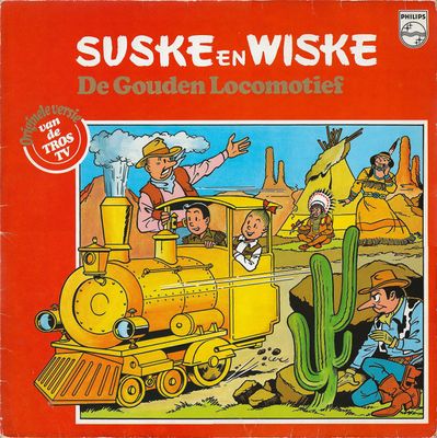 Suske En Wiske - De Gouden Locomotief (LP)