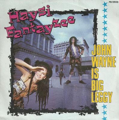 Haysi Fantayzee - John Wayne Is Big Leggy Vinyl Singles Media VG+ / Sleeve G+