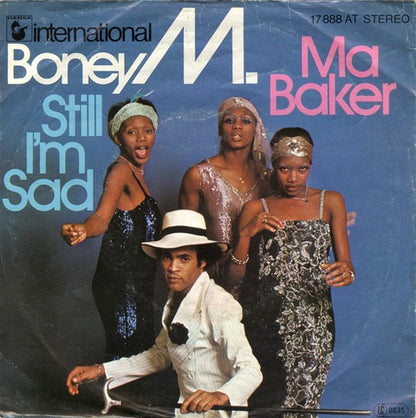 Boney M. - Ma Baker 43315 Vinyl Singles Vinyl Very Good (VG) <br> Hoes Good Plus (G+)