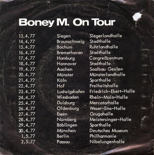 Boney M. - Ma Baker 43315 Vinyl Singles Vinyl Zeer Goed / Hoesje Goed "VINYLSINGLES.NL"