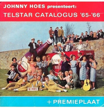 Johnny Hoes En De Feestneuzen - Nog Eentje Om 't Af Te Leren Vinyl Singles Vinyl Very Good (VG) <br> Hoes Good Plus (G+)