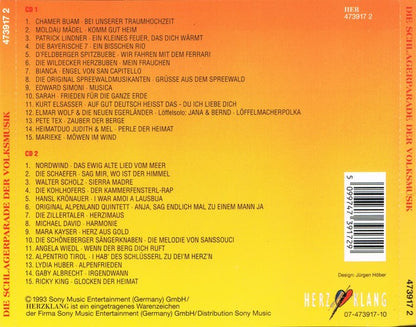 Schlagerparade der Volksmusik (CD) Compact Disc 2x Goede Staat