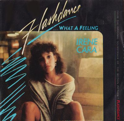 Irene Cara - Flashdance… What A Feeling Vinyl Singles Vinyl Zeer Goed / Hoesje Goed "VINYLSINGLES.NL"