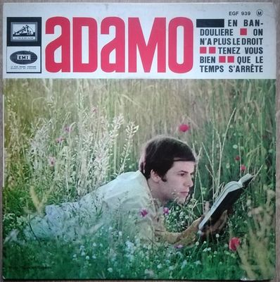 Adamo - En Bandoulière Vinyl Singles Vinyl (VG) <br> Hoes (G+)