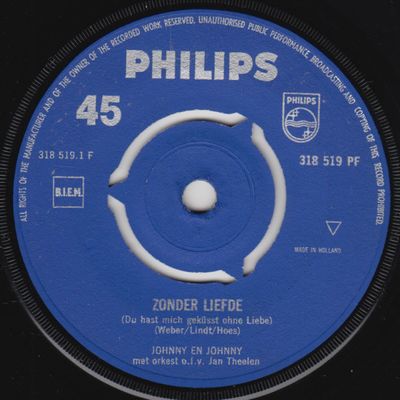 Johnny Hoes - Zonder Liefde