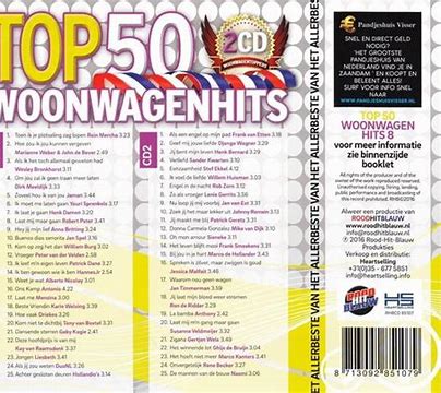 Various - Top 50 Woonwagenhits 8 (CD) Compact Disc Goede Staat