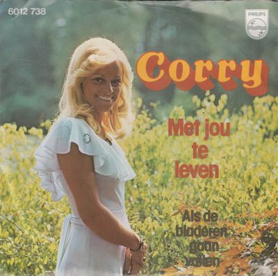 Corry Konings - Met Jou Te Leven Vinyl Zeer Goed / Hoesje Plakband "VINYLSINGLES.NL"