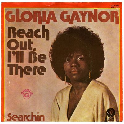 Gloria Gaynor - Reach Out, I'll Be There Vinyl Singles Media VG+ / Sleeve G+