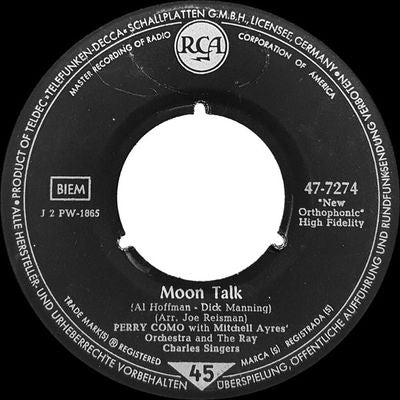 Perry Como - Moon Talk