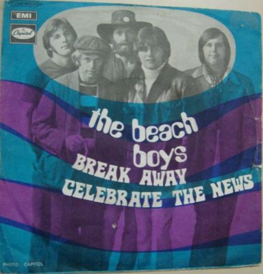 Beach Boys - Break Away Vinyl Singles Vinyl Zeer Goed / Hoesje Goed "VINYLSINGLES.NL"