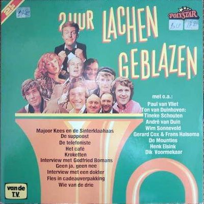 Various - 2 Uur Lachen Geblazen (LP) Vinyl LP Vinyl Zeer Goed / Hoesje Goed "VINYLSINGLES.NL"