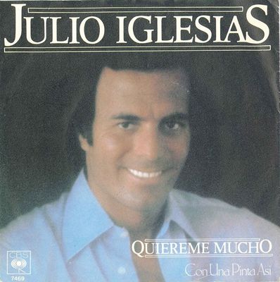 Julio Iglesias - Quiereme Mucho Vinyl Zeer Goed / Hoesje Goed "VINYLSINGLES.NL"