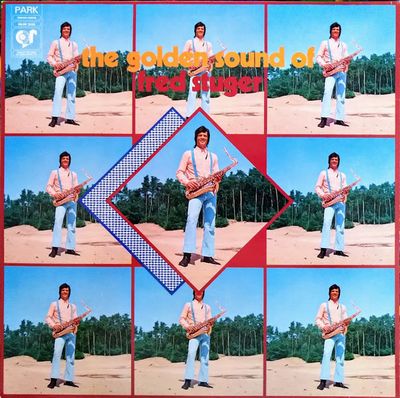 Fred Stuger - The Golden Sound Of Fred Stuger (LP) Vinyl LP Vinyl Zeer Goed / Hoesje Goed "VINYLSINGLES.NL"