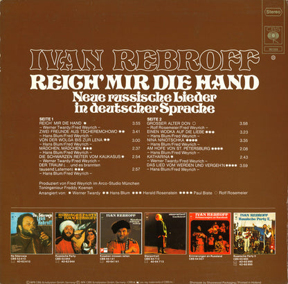 Ivan Rebroff - Reich' Mir Die Hand (LP) 49841 Vinyl LP VINYLSINGLES.NL