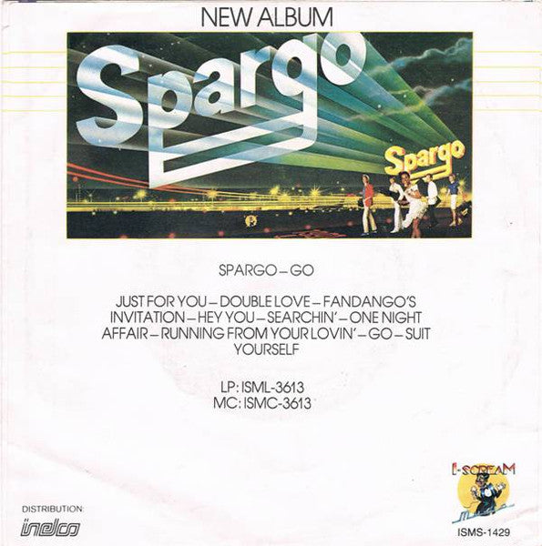 Spargo - Just For You 38324 Vinyl Singles Goede Staat