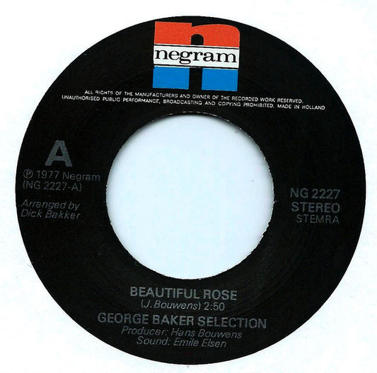 George Baker Selection - Beautiful Rose Vinyl Singles Vinyl Goed / Hoes Generic