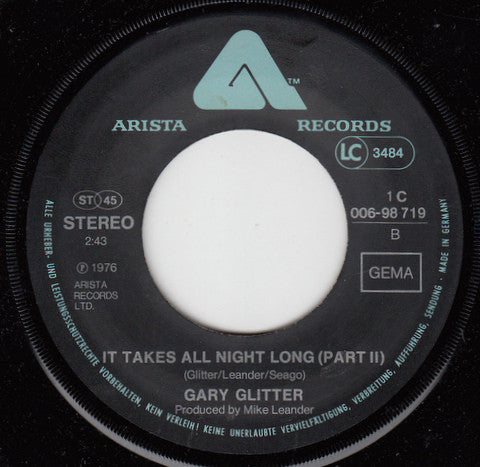 Gary Glitter - It Takes All Night Long