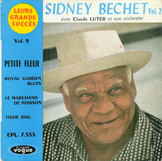 Sidney Bechet Avec Claude Luter Et Son Orchestre - Sidney Bechet Vol. * Vinyl Singles Vinyl Very Good (VG) <br> Hoes Good Plus (G+)