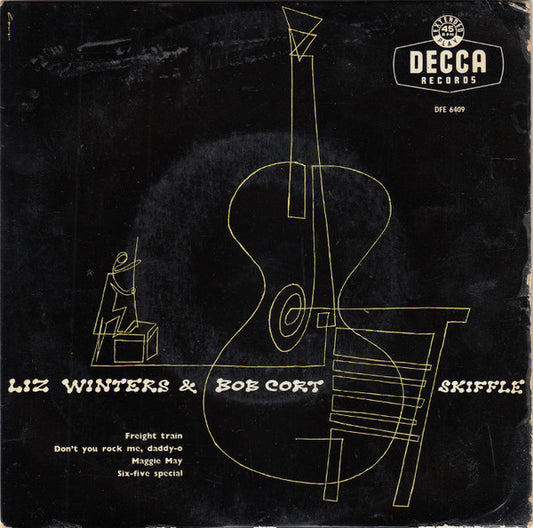 Liz Winters & Bob Cort - Skiffle Vinyl Singles EP Vinyl Very Good (VG) <br> Hoes Good Plus (G+)