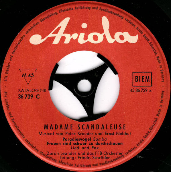 Zarah Leander - Madame Scandaleuse