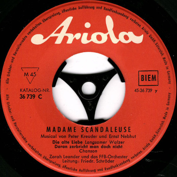 Zarah Leander - Madame Scandaleuse