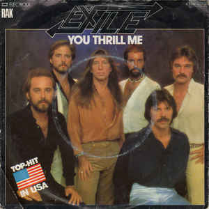 Exile - You Thrill Me (B) 37694 Vinyl Singles Redelijke Staat